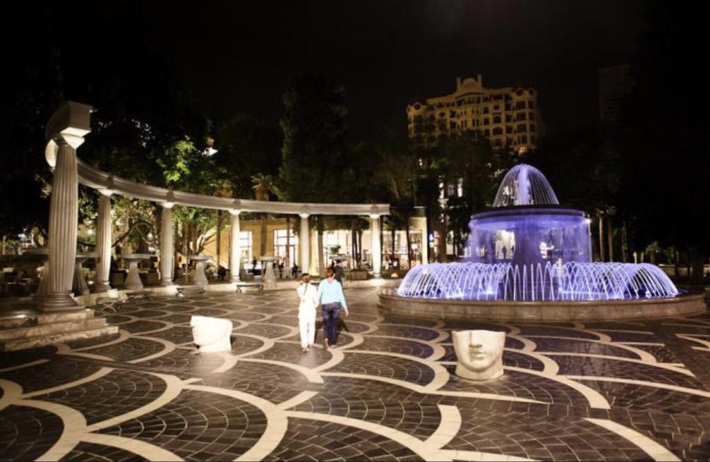 Check-In Apartment Near Fountain Square Vidadi Str Baku Zewnętrze zdjęcie